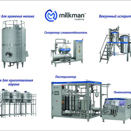 ОБОРУДОВАНИЯ ПО ПЕРЕРАБОТКЕ МОЛОЧНОЙ ПРОДУКЦИИ, ОБОРУДОВАНИЯ ПО ПЕРЕРАБОТКЕ МЯСНОЙ ПРОДУКЦИИ, УПАКОВОЧНОГО ОБОРУДОВАНИЯ ДЛЯ ПРОДУКТОВ ПИТАНИЯ 